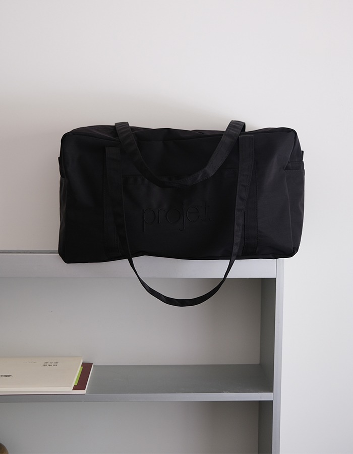 projet) standard duffle bag (black)
